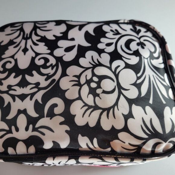 MODELLA FLORAL PRINT DESIGN MAKEUP COSMETIC BAG - Picture 6 of 13